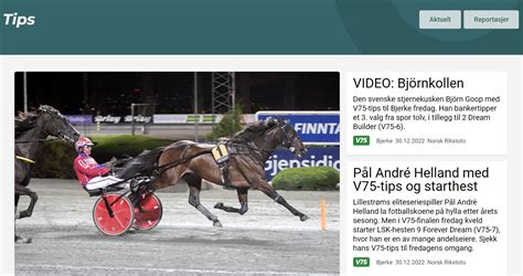 videoarkiv rikstoto|rd siste uke.